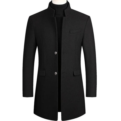Abrigo de Lana Slim-Fit para Hombre | Invierno Elegante