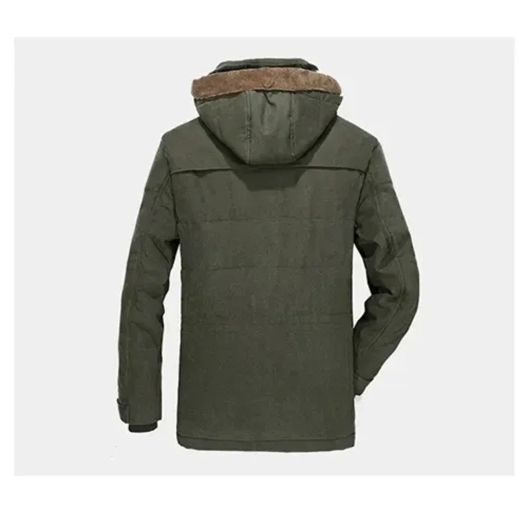 Chaqueta Parka Impermeable para Hombre | Abrigo Clásico de Invierno Cálido