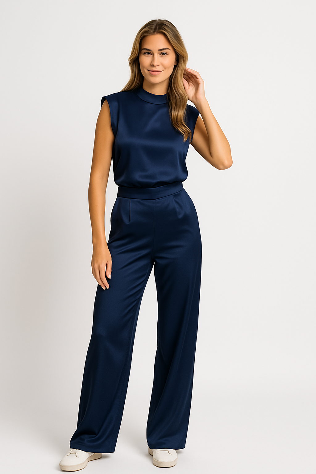 Catherelle Jumpsuit Mujer | Jumpsuit sin Mangas con Espalda Abierta