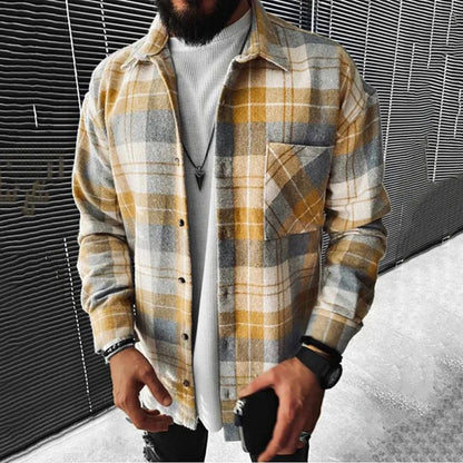 Rovalen Sobrecamisa para hombre | Sobrecamisa de invierno para hombre