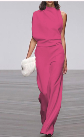 Mono de verano fluido para mujer, sofisticado y elegante