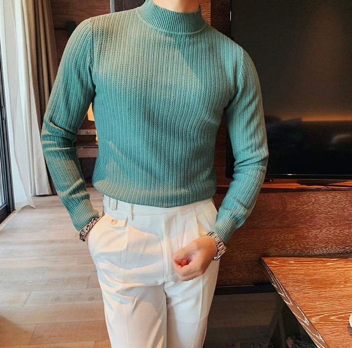 Lenox Pánský zimní svetr | Dlouhý rukáv