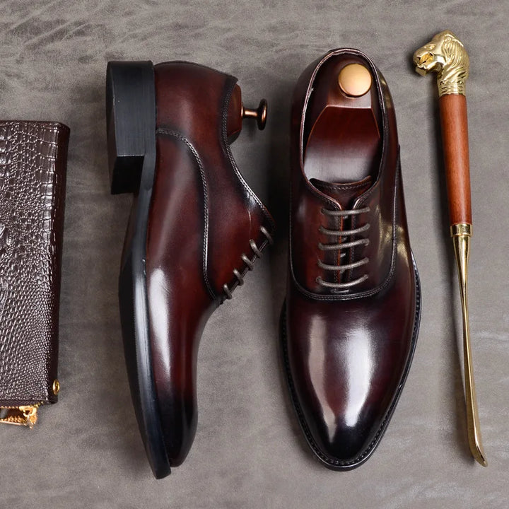 Chaussures Oxford Aurelo en cuir italien pour tenue formelle