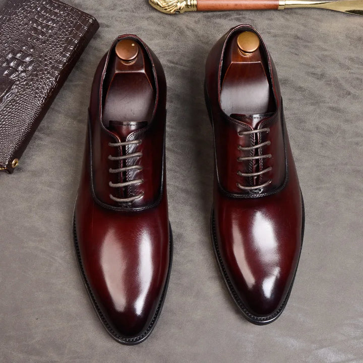 Chaussures Oxford Aurelo en cuir italien pour tenue formelle