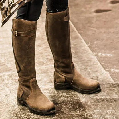 Botas de Montar Altas para Mujeres | Cuero Moderno