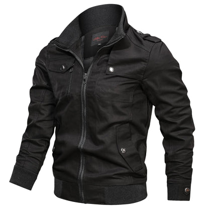 Vardion Chaqueta Hombre | Chaqueta de Invierno con Cierre Frontal