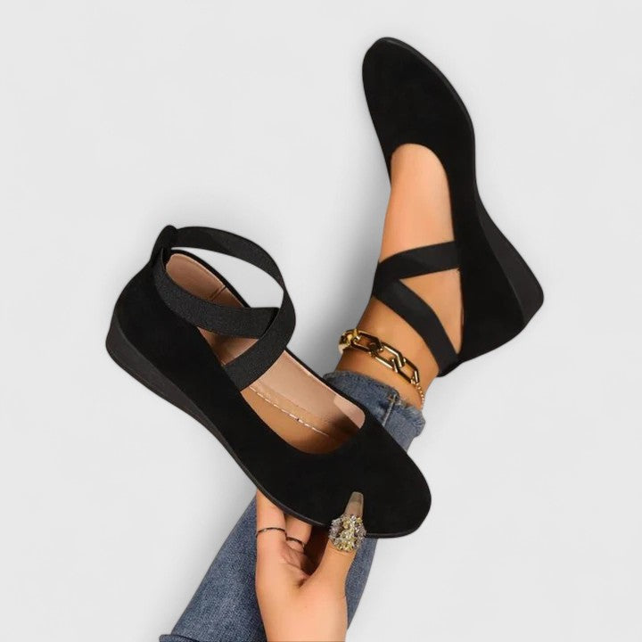 Jenna | Chaussures Orthopédiques pour Femme – Design Sans Lacets avec Semelle Rembourrée