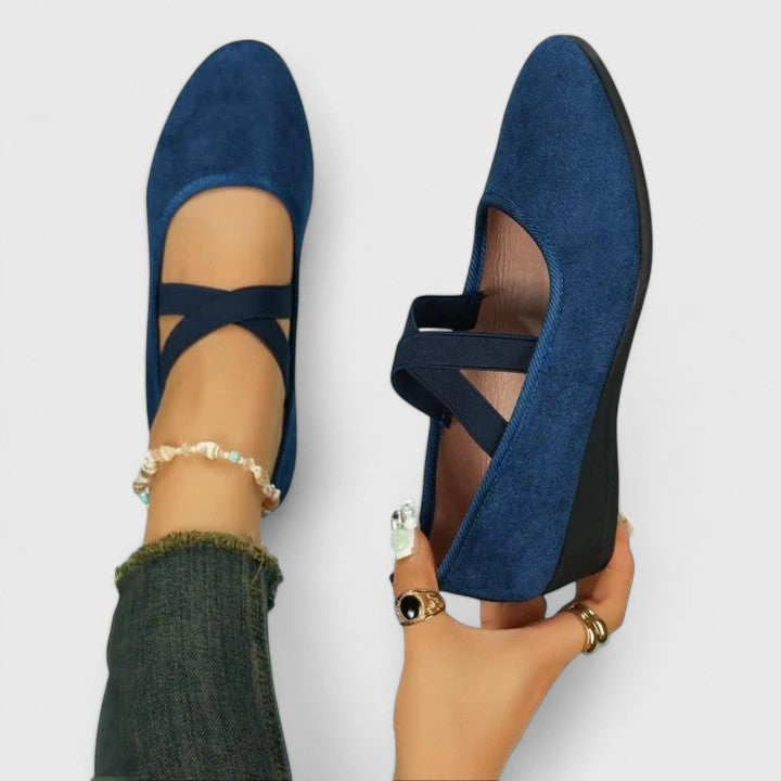Jenna | Chaussures Orthopédiques pour Femme – Design Sans Lacets avec Semelle Rembourrée