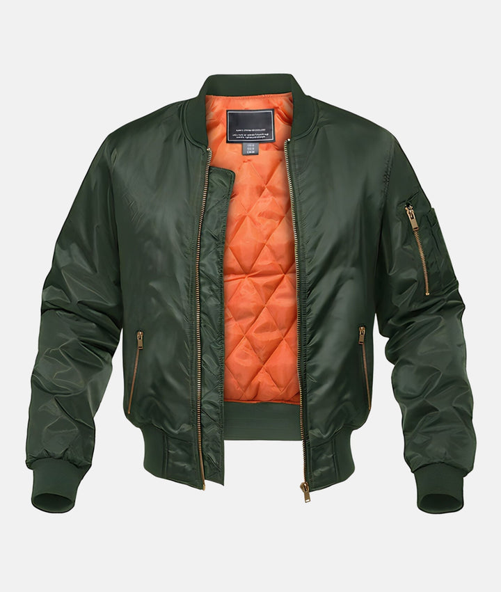 Varenzo Chaqueta Hombre | Chaqueta Tipo Bomber para Hombre