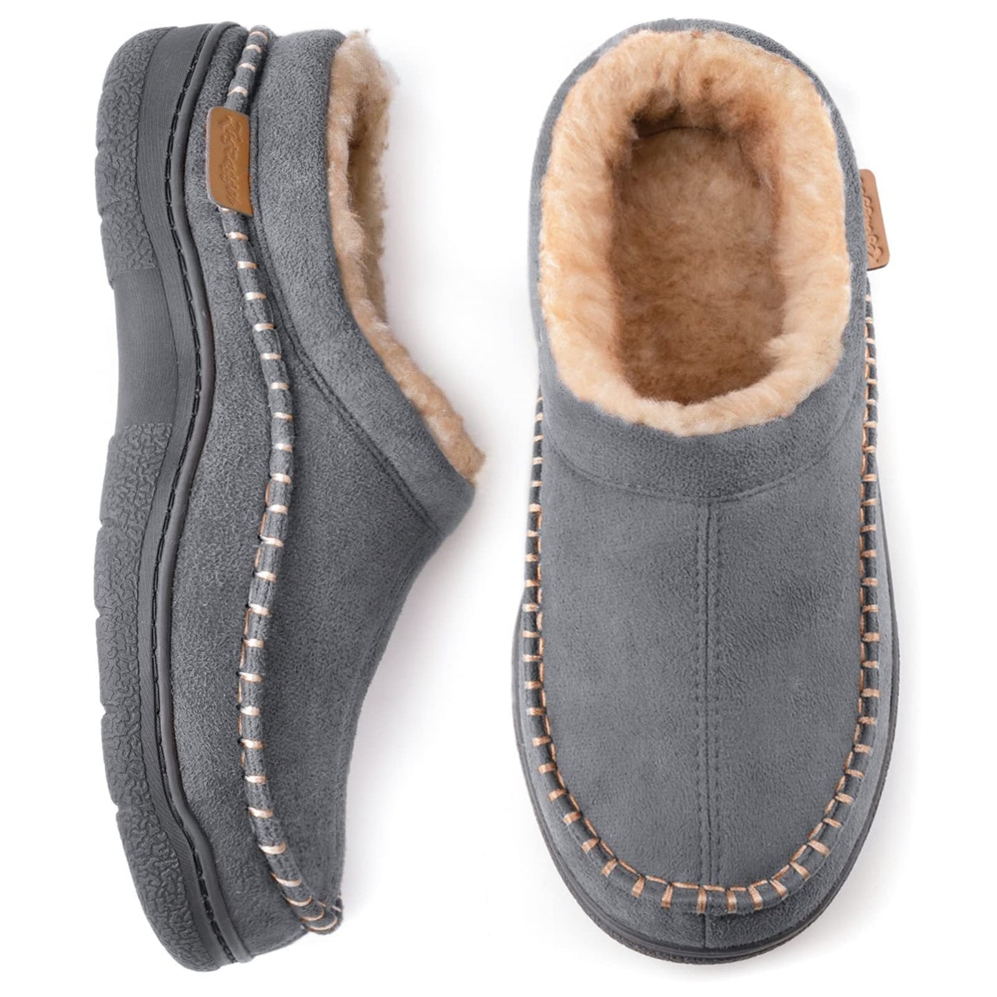 Callen Pantuflas Hombre | Zapatillas Cerradas de Invierno para Casa