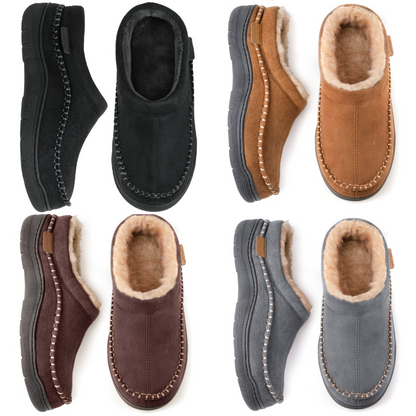 Callen Pantuflas Hombre | Zapatillas Cerradas de Invierno para Casa