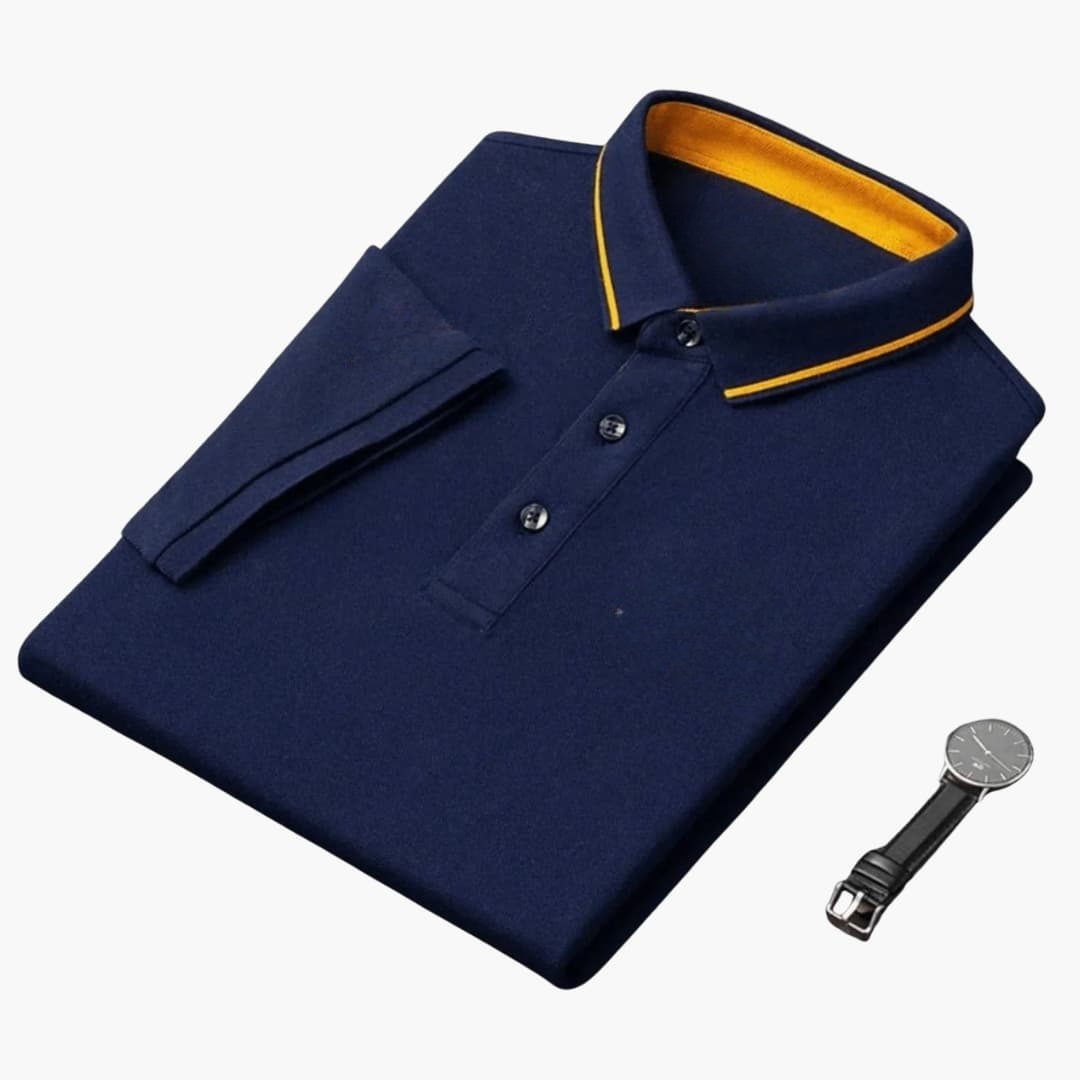 Polo para hombre | Polo de manga corta con botones para hombre