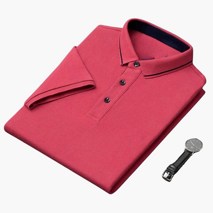 Polo para hombre | Polo de manga corta con botones para hombre