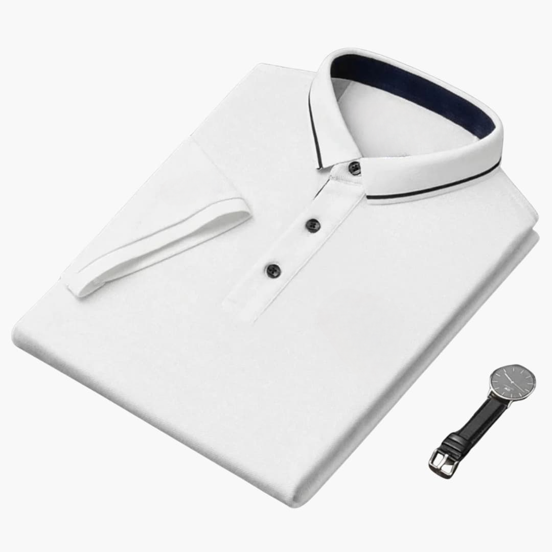 Polo para hombre | Polo de manga corta con botones para hombre