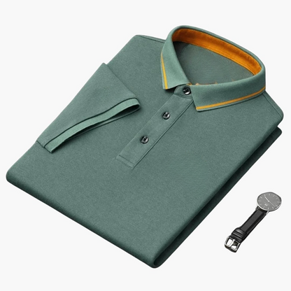 Polo para hombre | Polo de manga corta con botones para hombre