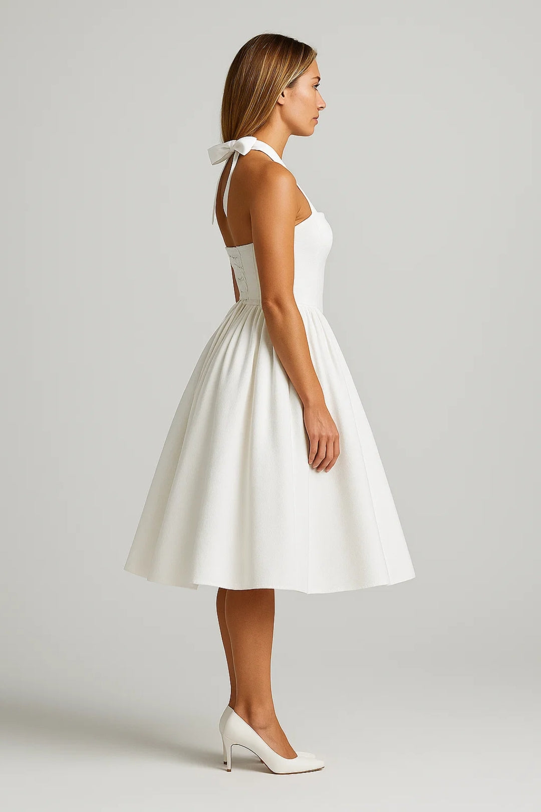 Women's Dress | Short | Evening | Structured Elegance for Summer