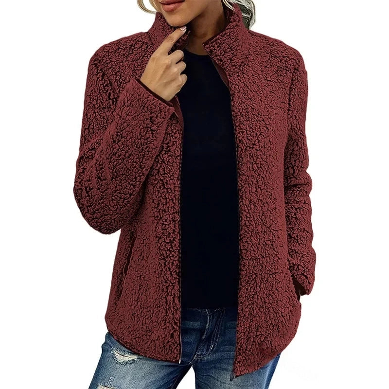 Calivora Chaqueta Mujer | Chaqueta de Mujer con Cremallera