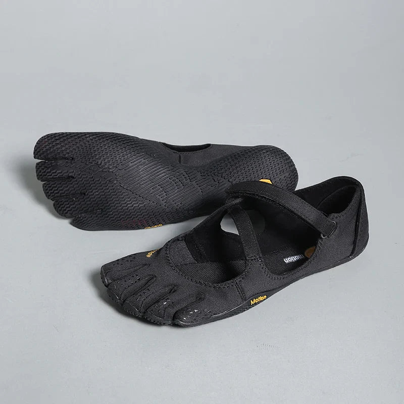 Pantofi cu cinci degete pentru femei, încălțăminte barefoot cu talpă cu tracțiune ridicată și design flexibil pentru mișcare naturală