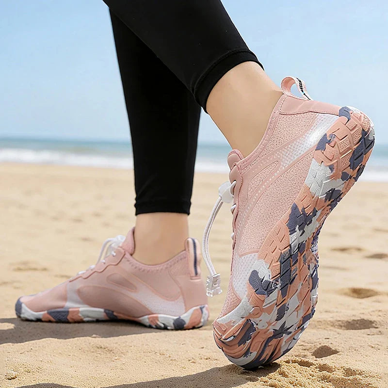 Barfuß-Sportschuhe mit Zehen für Herren | Leichte Minimalistische Schuhe mit Flexibler Sohle und Rutschfestem Grip