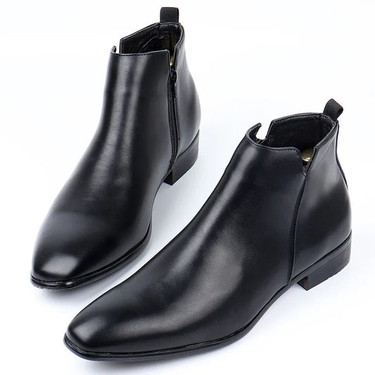 Botas Chelsea Clásicas para Hombre | Elegantes con Look de Cuero