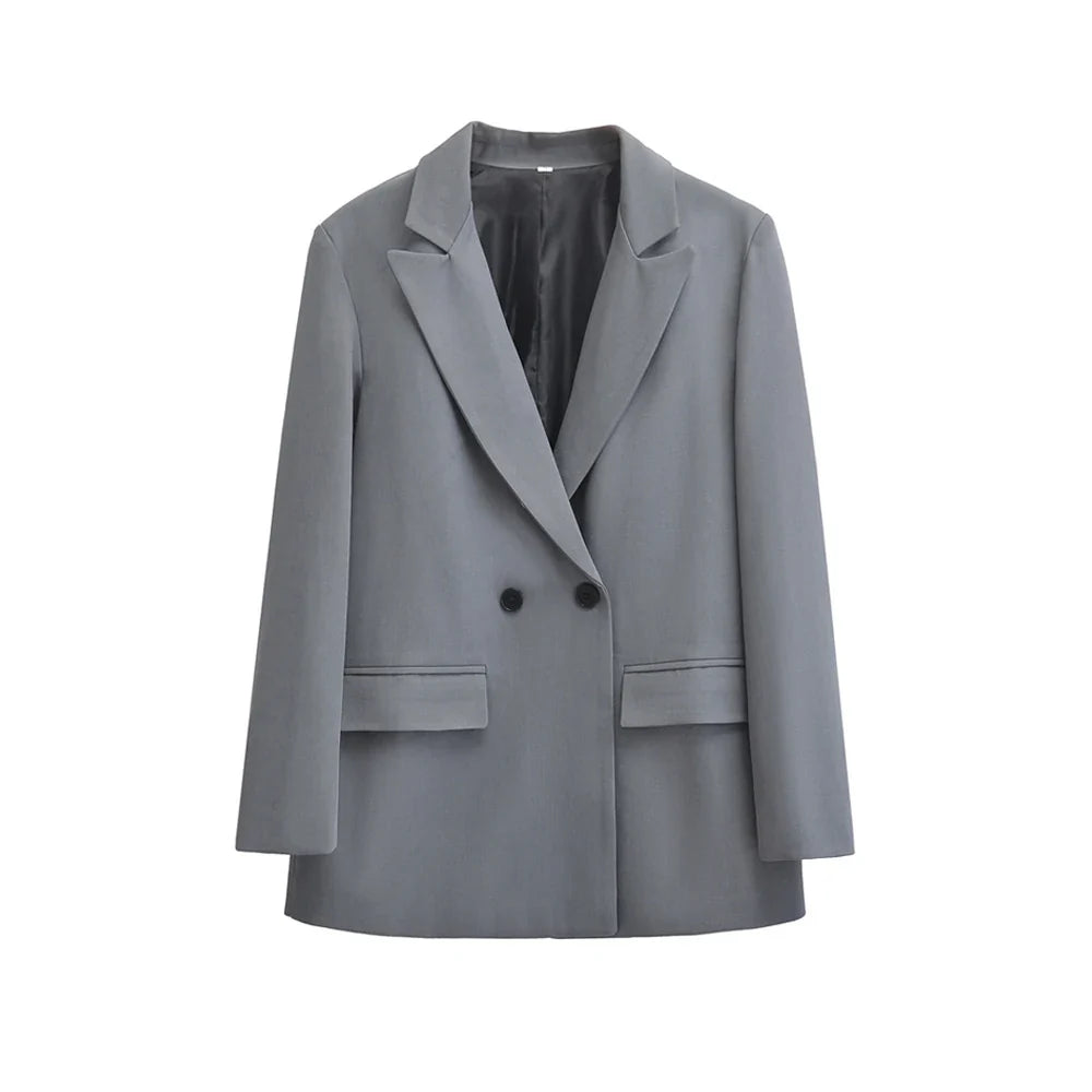 Revalora Blazer Mujer | Blazer de Mujer con Doble Botonadura
