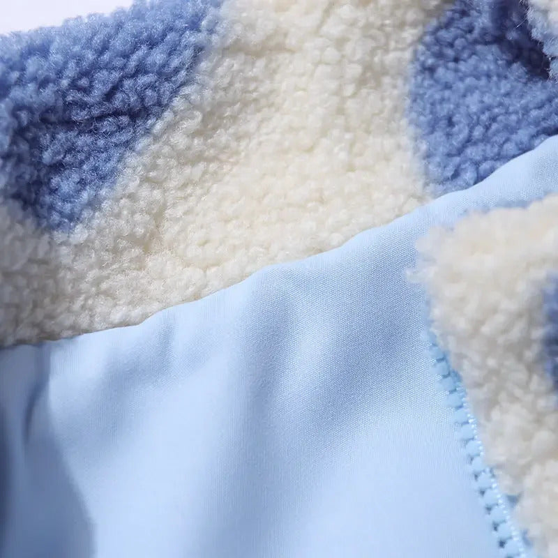 Katharyn Chaqueta Mujer | Chaqueta Reversible con Detalles de Corazón