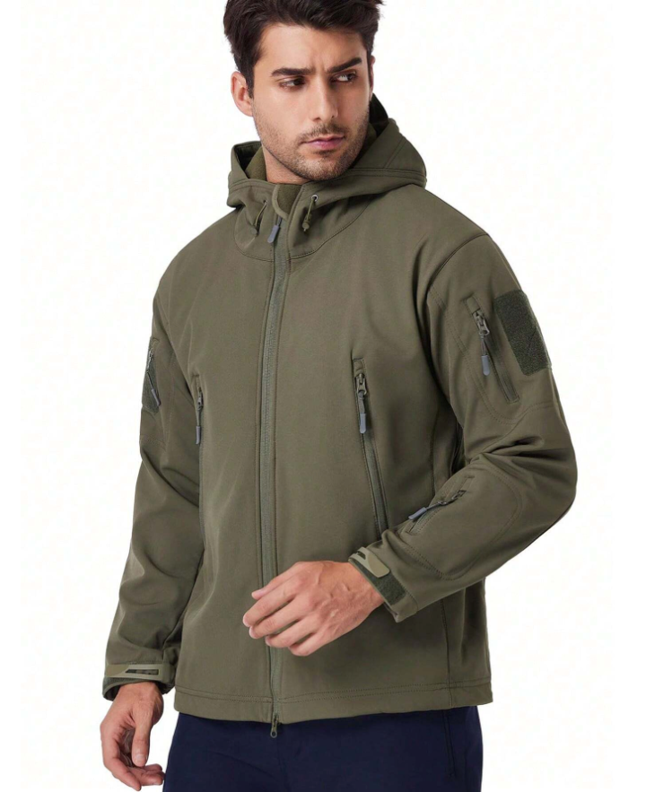 Marquell Chaqueta Hombre | Chaqueta con Capucha y Cremallera