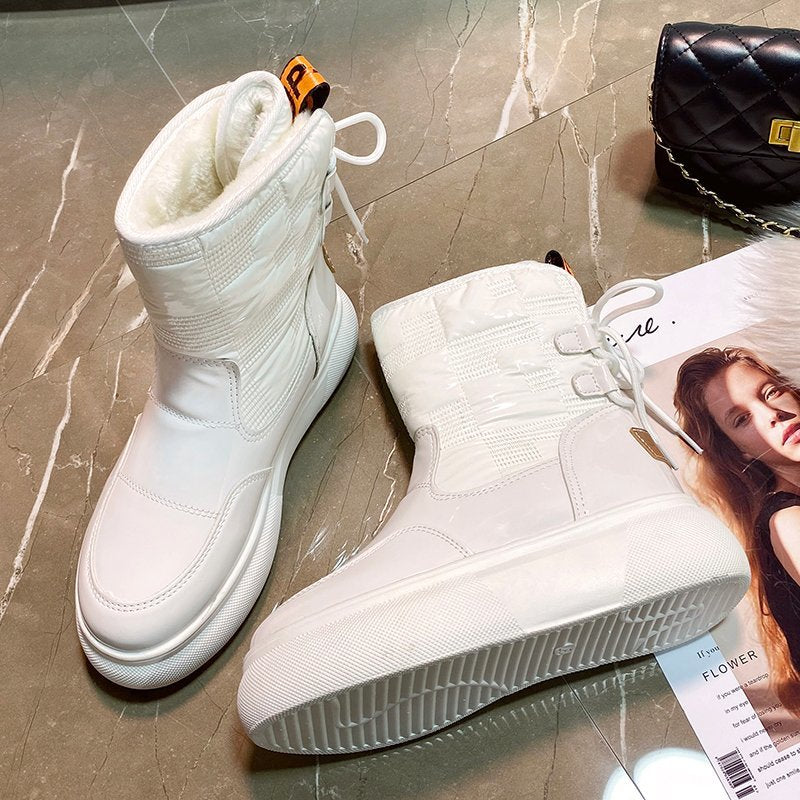 Botas de Tobillo Impermeables para Mujeres | Invierno Cálido