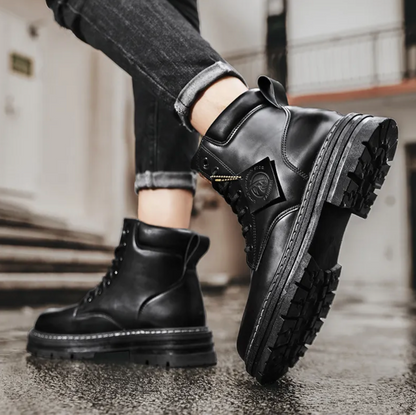 Raverno Botas Hombre | Botas con Cordones para Hombre