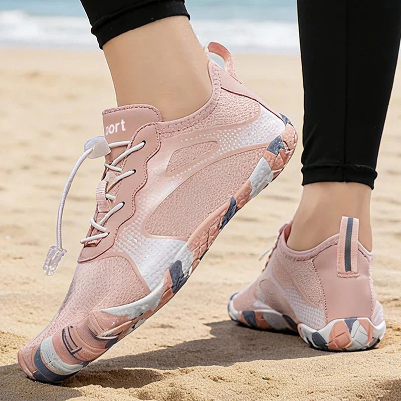 Barfuß-Sportschuhe mit Zehen für Herren | Leichte Minimalistische Schuhe mit Flexibler Sohle und Rutschfestem Grip