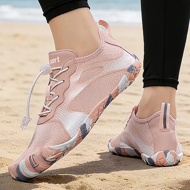 Barfuß-Sportschuhe mit Zehen für Herren | Leichte Minimalistische Schuhe mit Flexibler Sohle und Rutschfestem Grip