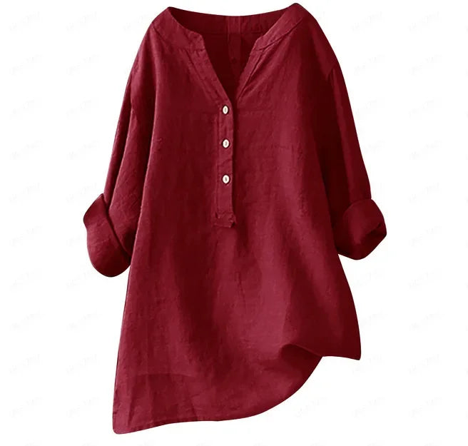 Camisa de Lino de Verano