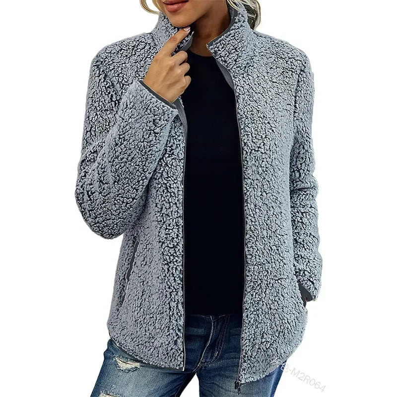 Calivora Chaqueta Mujer | Chaqueta de Mujer con Cremallera