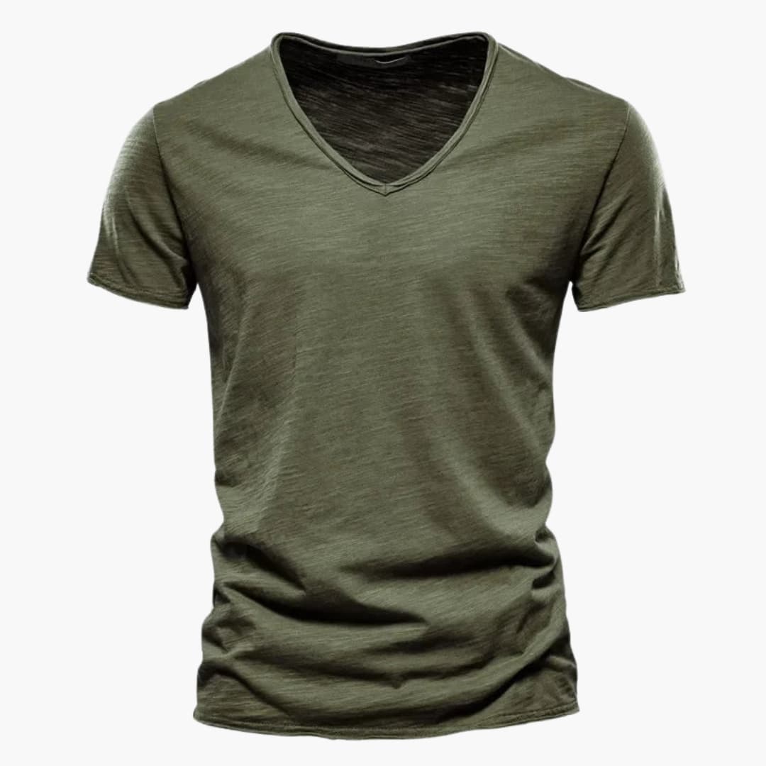 Tivaro Camiseta Hombre | Camiseta de Hombre con Cuello Redondo