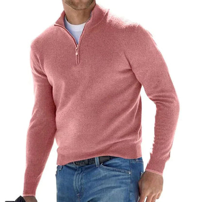 Suéter Hombre Semi-Zip | Casual y Cálido