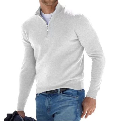 Suéter Hombre Semi-Zip | Casual y Cálido