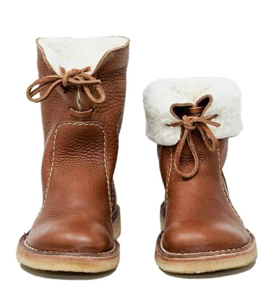 Evalora Botas Mujer | Botas de Invierno de Caña Baja