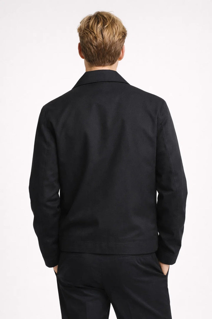 Jachetă bărbați business casual și minimalistă cu căptușeală în carouri pentru primăvară