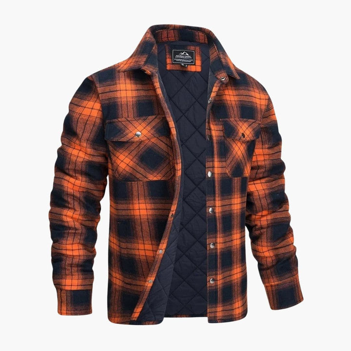 Flareno Cămașă Overshirt Bărbați | Cămașă Overshirt pentru Bărbați cu Nasturi