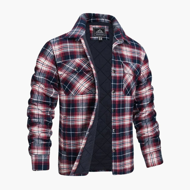 Flareno Cămașă Overshirt Bărbați | Cămașă Overshirt pentru Bărbați cu Nasturi