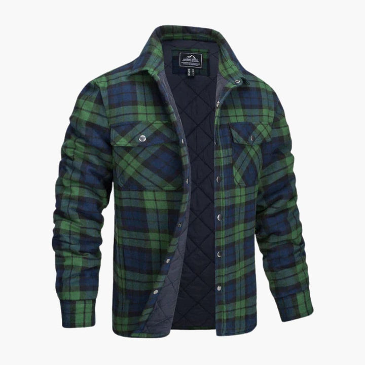 Flareno Cămașă Overshirt Bărbați | Cămașă Overshirt pentru Bărbați cu Nasturi