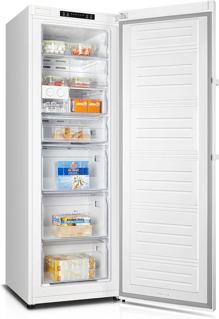 Hisense FV191N4AW2 Gefrierschrank/ TotalNoFrost/ SuperFreeze/ Türalarm/ Multiflow 360°/ BigBox/ 143,4 cm/ Gefrierteil 147 l/ 41 dB/ 205 kWh/Wei
