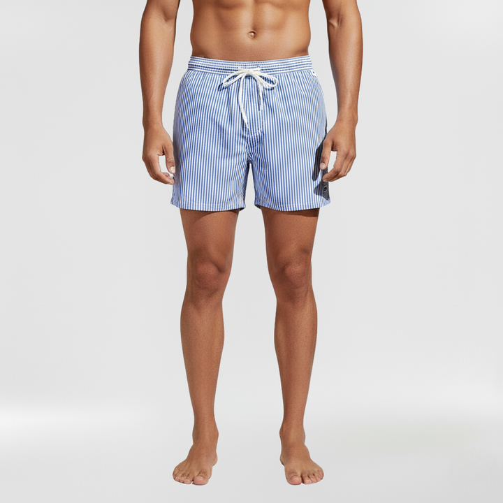 Kurze Badehose für Herren mit Kordelzug für den Strand