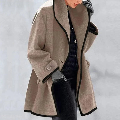 Liora Abrigo Largo Mujer | Chaqueta de Invierno con Estilo Clásico