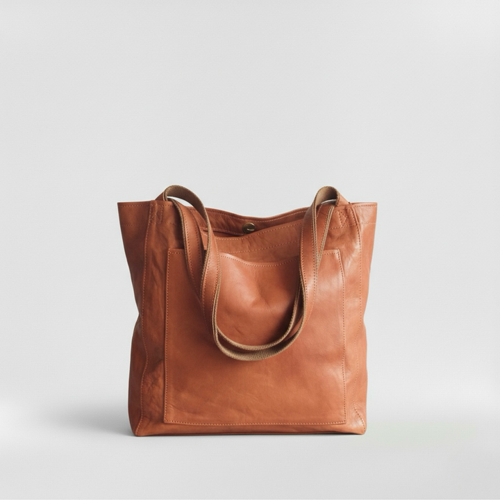 Large carryall bag for woman with shoulder straps