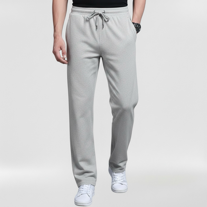 Pánské tepláky s nastavitelným šňůrkem a kapsami