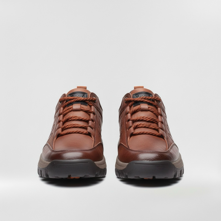 Kožené pánské boty na šněrování do kanceláře a na smart casual