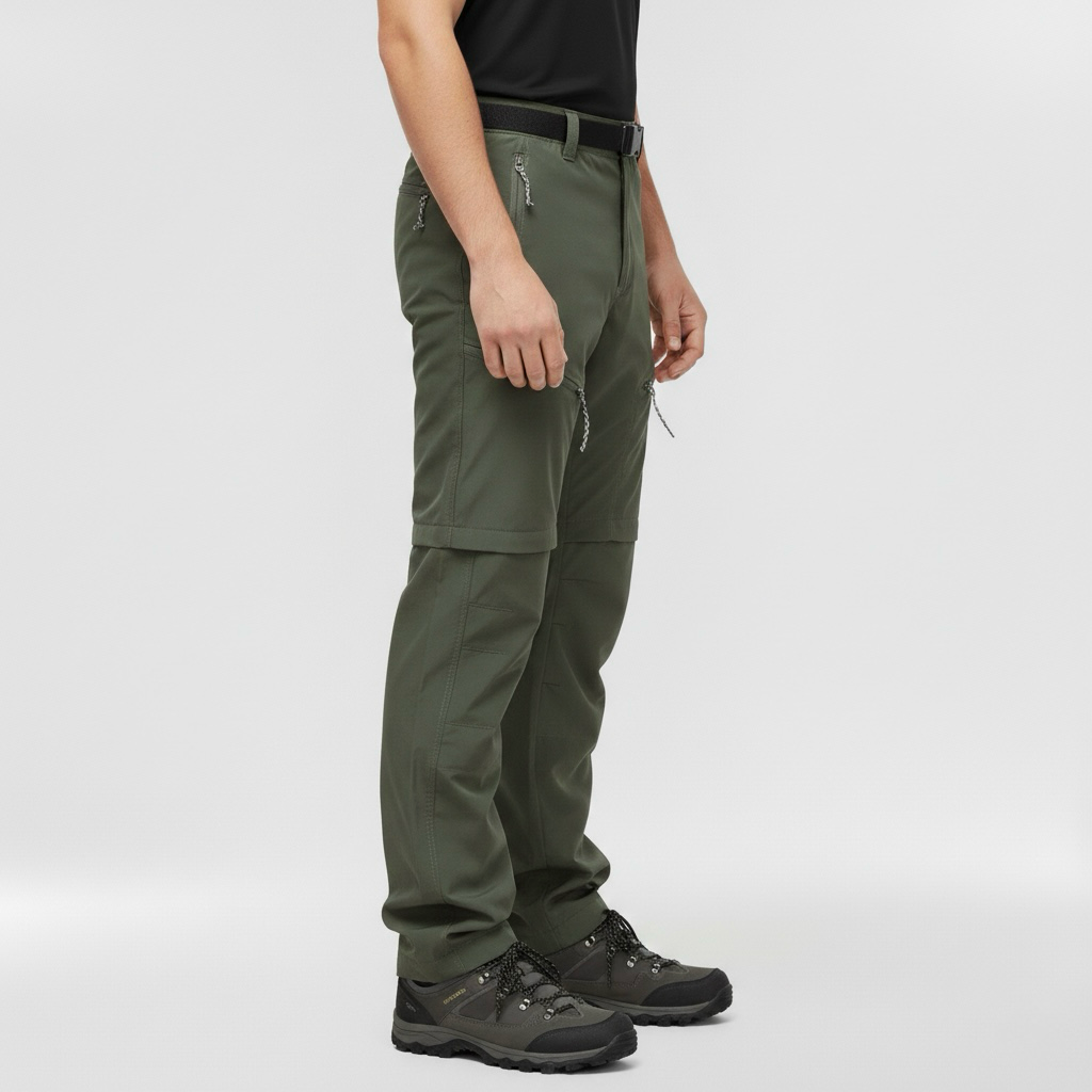 Spodnie bojówki męskie z bocznymi kieszeniami i prostym krojem