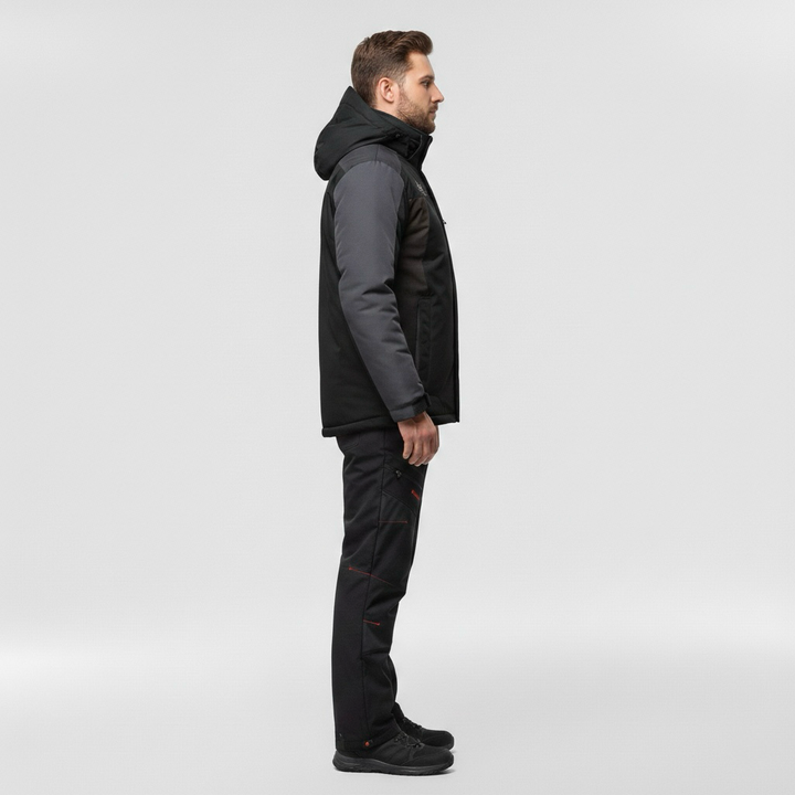 Sada zimní bundy a kalhot pro muže na sníh a chlad