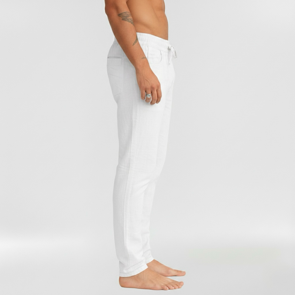 Ανδρικό παντελόνι με κορδόνι και ελαστική μέση, Καθημερινή εφαρμογή